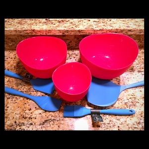 iSi Basics Silicone Mixing Bowls & New Utensils